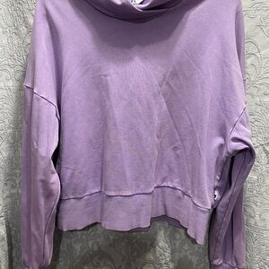JoyLab Lavender Acid wash Hoodie